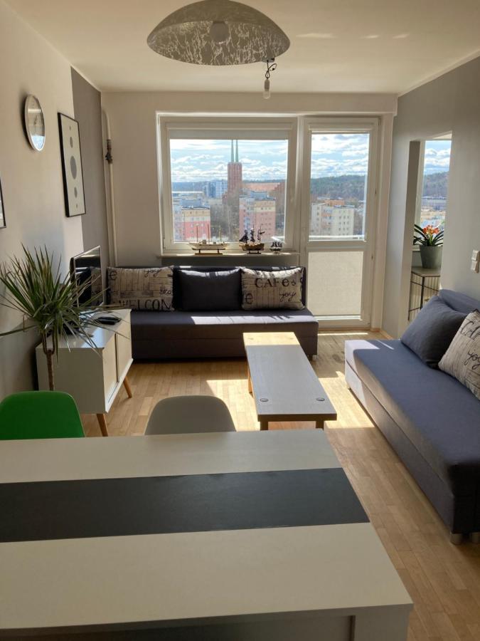 Apartament Horyzont W Centrum Przy Plazy Gdynia Esterno foto
